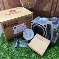 Y15ZR BLOCK + PISTON + RING (57mm)(TOBAKI)