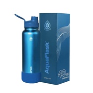 Stellar Aqua . Flask Original Vacuum Insulated Tumbler with Free Silicone Boot