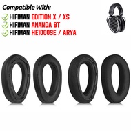 For Hifiman EDITION X XS ANANDA BT HE1000SE ARYA Headphone Earpads Cushion Sponge Headset Earmuffs R