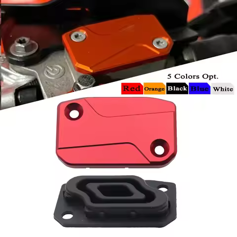 Motorcycle CNC Front Brake And Clutch Fluid Reservoir Cover Cap For KTM SX EXC EXCF SMR SXF XCF EXC 