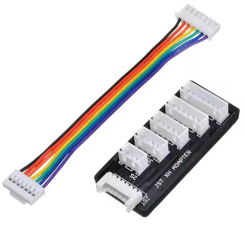 XH2.54 2-6S Balance Charging Extension Board JST-XH Adapter Q6 Q8 D6 PRO Patch Panel cable LiPo Batt