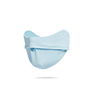 全城熱賣 - 夏防曬面罩防紫外線護頸脖口罩騎行頭套遮陽圍脖冰絲面紗（防曬口罩 藍色尺碼均碼）