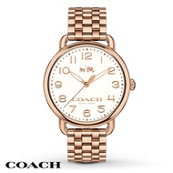 Coach Women's Delancey Rose Gold Bracelet Watch 14502262