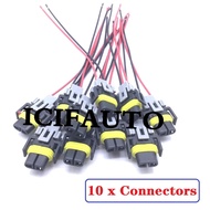 10 x Connector Wiring Harness Plug of VSS Vehicle Speed Sensor for GM TPI TBI 700R4 T5 4L60E OE# PT2