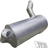 Backhoe Loader Case JCB JS130 Muffler (after market) (JCB 130)  | Excavator Parts