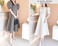 BARONG DRESS FOR WOMEN / MODERN FILIPINIANA BARONG / PUFF SLEEVES DRESS