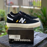 PROMO SEPATU NEW BALANCE__ NUMERIC 306 JAMIE FOY NB306 SNEAKERS PRIA SKATEBOARDING BLACK WHITE