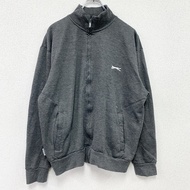 古著Slazenger 運動外套/運動衫，灰色，L 碼