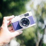 稀有 KONICA C35 E&L 經典 底片相機 藍機 大光圈