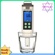 4 in 1 Digital Water Quality Tester ORP/H2/PH Temp Meter Portable Water Tester for Drinking Water Hy
