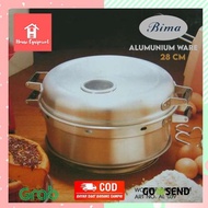 Panci Kukus Serbaguna Presto Set Stainless Kue Bolu Lengkap Merek Bima