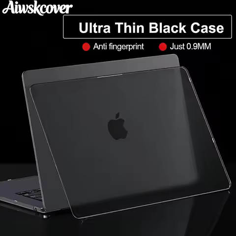Case Compatible With MacBook Air 13.6/15 inch M5 2026-2023 M4 M3 M2, Hard Shell For MacBook Pro 14/1