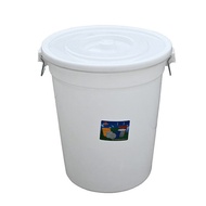 Thick Food Grade Bucket Round Bucket Extra Large with Lid Pickle Glue Pickle Bucket Large White Buck