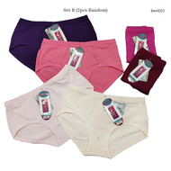 Women Underwear Cotton M-3XL Panty 6266 女士内裤 Seluar Dalam Wanita Briefs Perempuan Panties ZiHongTian