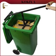 [kokiya] Manual Trash Compactor Waste Bin Compactor Free up Space in Bins Trash Can Household Long H