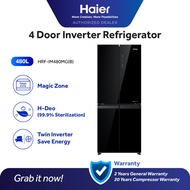 (KL Delivery) Haier 480L Side by Side Twin Inverter Refrigerator with Magic Zone HRF-IM480MG(B) / HR