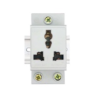 3-pin DIN Rail bar socket for electrical cabinet, AC30-124 - CHINT brand
