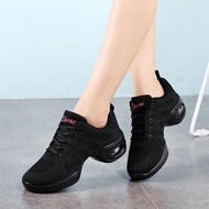Spring and Autumn New Square Dance Shoes Adult Soft Bottom Sailor Jazz Mesh Breathable Dance Shoes Women's Dancing Women's Shoes