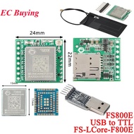 FS800E 4G Core Board Cat.1 Wireless LTE All Network Communication DTU Data Transmission EC800N Devel