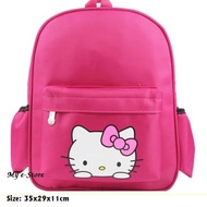 (Ready Stock in Selangor) CVS Red Colour Kids Preschool Bag MYESKB022