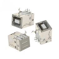 10PCS B Female 90 Degree Square Port USB Base Printer Interface USB Data Interface USB Socket USB In