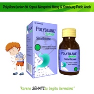 Polysilane Junior 60 Kapsul Obat Kembung Maag Mual Anak