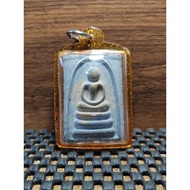 贝叶经书灰Phra Somdej Kaiser Lp Pea Wat Pikunthong 2539