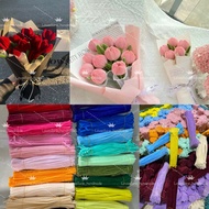 [Color chart2] Bundle of 100 thick-haired type 1 velvet threads to make handmade flowers, velvet zin