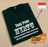 NEW KAOS ATASAN KATA KATA SUNDA TONG POHO NYATU KAOS PRIA KAOS WANITA