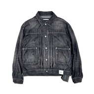 Jaket NEIGHBORHOOD Washed Lightweight Denim Black Original