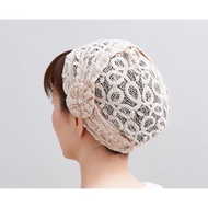 Japan AIMEDIA Lace/Gold Mesh Cap