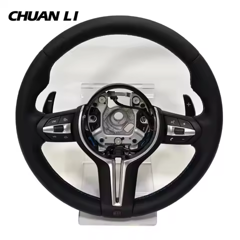 Steering Wheel For BMW 1 2 3 4 5 6 7 Series X1 X2 X3 X4 X5 X6 Series F and E Chassis Leather Car Par