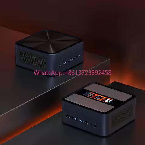 2025 AMD Ryzen 5 7 R7 6800H Radeon 8 Core CPU DDR4 16GB RAM 256GB NVMe SSD 2.5G LAN 2*DP 2*HD-MI WIF