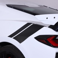 Car Fender Decals Stripe Sticker Trim for Corvette C8 Stingray Z06 2020-2025, Car Exteior Decal Deco