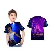 Unisex Kids T-Shirt BOHEMIAN RHAPSODY QUEEN 3D Full PrintDesign