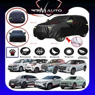 Omoda E5 EASTAR 190T Black Zipper Design Jet Protection Car Cover Waterproof Sun-proof Selimut Keret