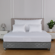 Bộ chăn ga gối Forever Cotton 100% T300A kẻ 3cm hàng dự án khách sạn - nhà nghỉ cao cấp