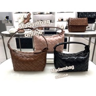 Charles & Keith Ivette Woven Shoulder Bag Authentic Leather From The Shop