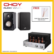 Yaqin MC-6P1P Vacuum Tube Amplifier + Polk Audio Signature S15 Bookshelf Speakers