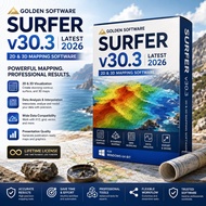 🔥 Golden Software Surfer v30.3 Latest 2026 Lifetime For Windows 64-Bit | 2D & 3D Mapping Software