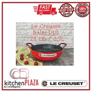 Le Creuset Cast Iron Balti Dish Satin Black 24cm