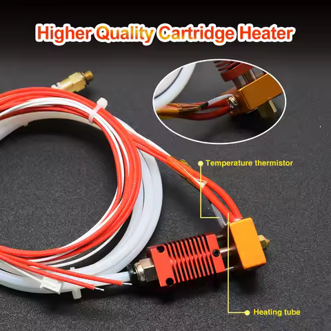 MK8 12/24V Hotend Kit Printing Head with 0.4mm Nozzle For Ender 3 /Pro/V2/CR10 Assembled Extruder Re