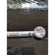 TOOLSMAN SOLDER WIRE soldering paste Solder Lead 10g General Purpose Flux Cored Solder Wire [Timah S