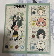 TAKARA食玩/SPY X FAMILY 間諜家家酒 貼紙 /12款