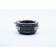 CARPEDIEM Lens Adapter - Sony MA Minolta AF Lens to Body Sony E Mount Mirrorless Camera with Applica