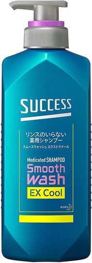 花王Success 免沖洗藥用洗髮精 順滑清涼 400ml
