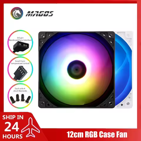 Thermalright Fan 120mm Computer Case Argb Smart PWM Fan Silent Air Cooling 1550RPM±10% Pa120 Ax120r 