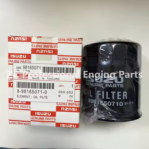 8-98165071-0 8981650710 original oil filter for Isuzu 4JK1 4JX1 D-MAX engine accessories