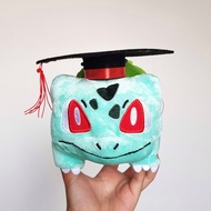 [SG SELLER] Bulbasaur Pokemon Graduation Plush
