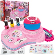 Ladybug - Marinette's Nail Studio, Nail Polish Kit for Kids Ages 8-12, Manicure Salon - Nail Dryer, 